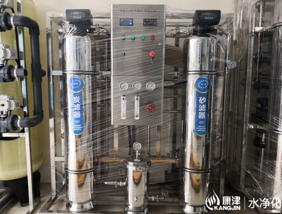 0.5噸反滲透純凈水設(shè)備 KJ-RO500 全自動(dòng)控制系統(tǒng)，全管路不銹鋼
